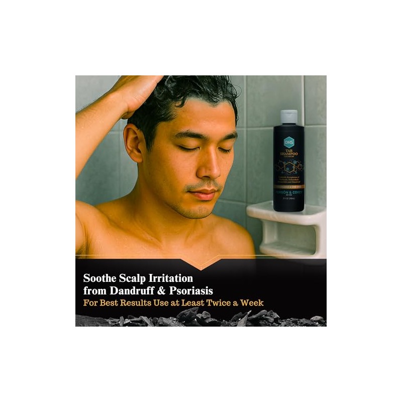 DHS TAR SHAMPOO 8 OZ by DHS