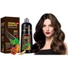 Gemtoy 500 ml Hair Colour Dark Brown, Natural Hair Dye