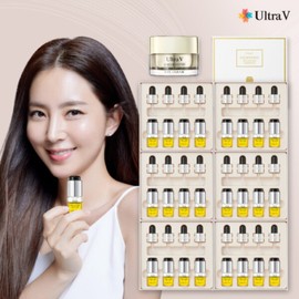 24 bottles of Ultra V Idebenone Signature Ampoule (6 boxes) + 30ml eye cream / 총24병 울트라브이 이데베논 시그니처 앰플 6박스 + 아이크림30ml