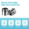 OFFO Shower Hose Connection Adaptor,G1/2 Female to G3/4 Male Thread