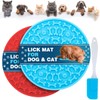 MooonGem Dog Lick Pad, Pet Bathing Grooming Distraction Wall Mounted
