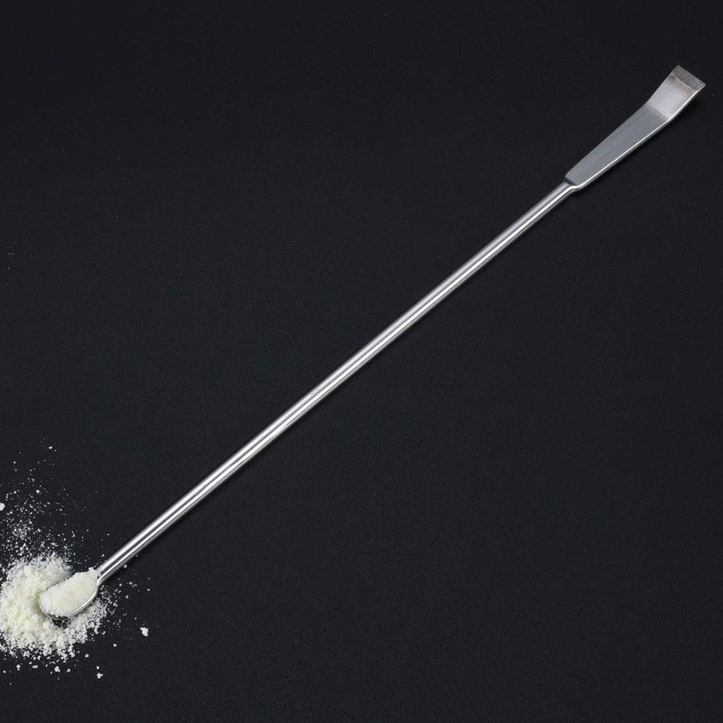 sourcing map Lab Micro Sampling Reagent Spoon 304 Stainless Steel