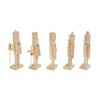 Unfinished Paintable Wood Nutcrackers