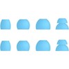 Rqker Ear Tips Compatible with Beats Flex Earbuds, 12 Pairs