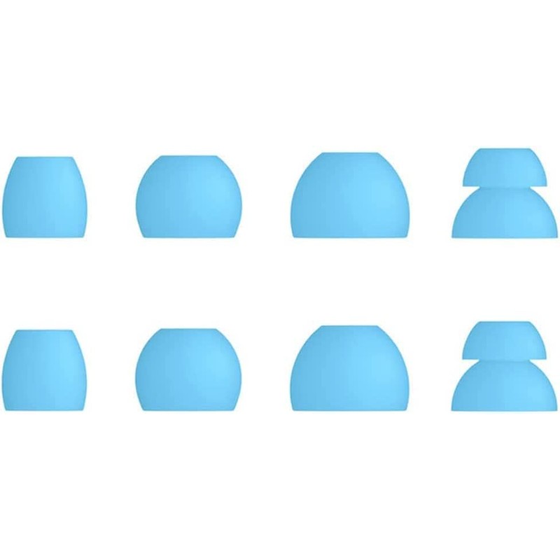 Rqker Ear Tips Compatible with Beats Flex Earbuds, 12 Pairs