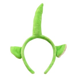 [Apparlxer] ハロウィン コスプレ カチューシャ ふわふわカチューシャ かわいい耳型ヘッドアクセサリー おしゃれなヘアバンド ふわふわヘアバンド ハロウィンコスプレ衣装用アクセサリー おもしろ 髪飾り コスプレ用小物 パーティー 写真撮影 仮装 イベント 学園祭 文化祭 クリスマス (グリーン)