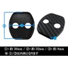 BRIGHTZ Fuga Y51 Carbon Style Door Striker Cover 1PC [STRIKER-004-1PC]
