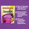 Senokot Laxative Soft Chews, Overnight Constipation Relief with Senna Extract,