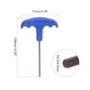 TOP-VIGOR 5Pcs H2.5 T-Handle Hex Key Wrench, 2.5mm S2 Steel