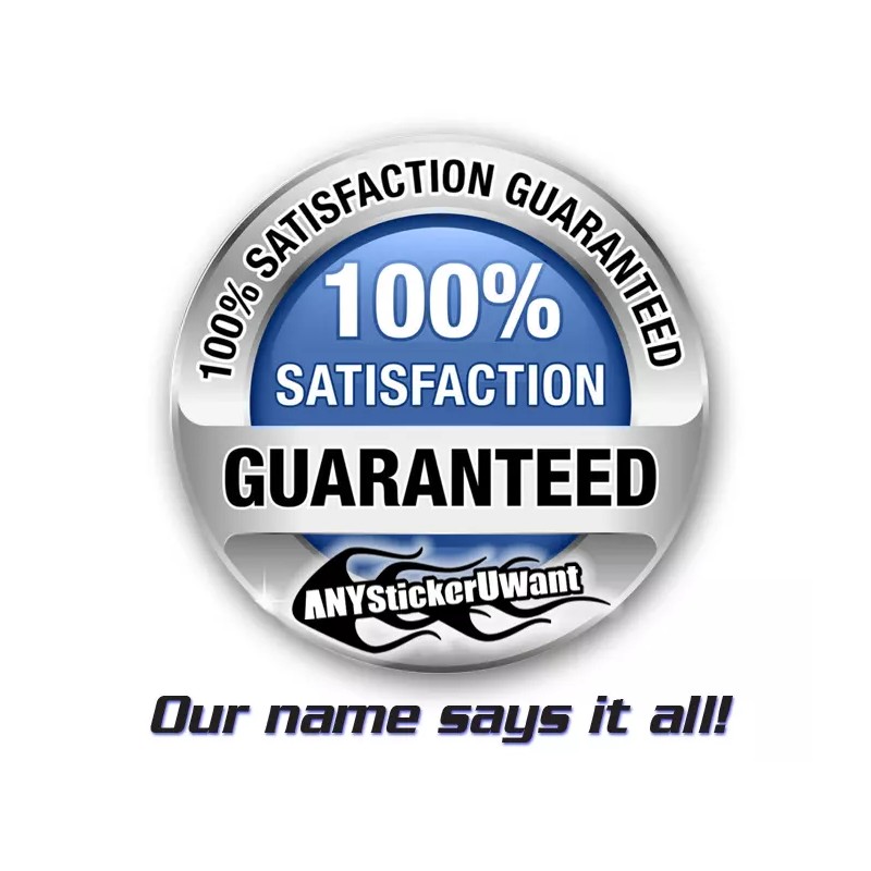 ANYStickerYouWant x2 2 Tone Blade Side Stripe Vinyl Graphic Decals