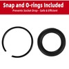 3/4" Drive 1-1/2" Extra Deep Impact Socket, 8"(200mm) Long