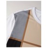 SOLY HUX Men's Color Block Tees Crew Neck Short Sleeve