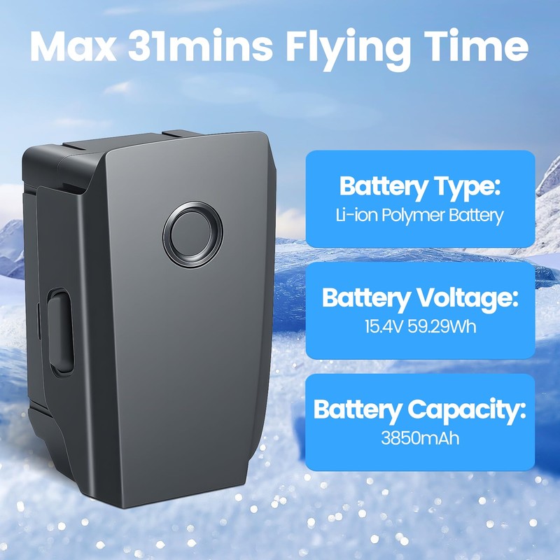 JHTC Mavic 2 Battery 1 Pack 3850mAh 15.4V Intelligent Flight