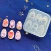 Nail Molds for Charms Halloween Skull Cross Designs Carving Template