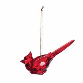 Gallerie II Cardinal Gem Ornament Red