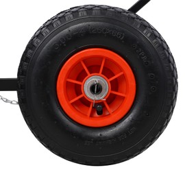 LKJYBG Snow Shovel Snow Pusher with Adjustable Angle Handle Snow Removal Tool with 29" Blade 10" Wheels for Home Black