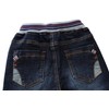 Big Boys Elastic Washed Full Length Stretch Straight Jeans Denim