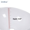 Lordear Oval Vessel Sink 16"x13" Bathroom Vessel Sink Modern Egg