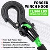 HOKINETY Synthetic Winch Rope Kit - 1/4" x 50' 10000