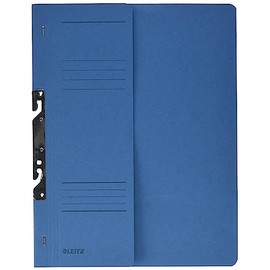 Esselte Leitz Slotted File 1/2 Front Cover A4 Kfm Binding Manila Cardboard Blue (Pack of 1)