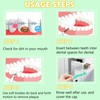 10 Pcs Angle Interdental Brushes, Angled Dental Brush for Teeth