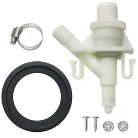 Upgraded 385311641 RV Toilet Water Valve 385311658 Flush Ball Seal by Blutoget-Fit for Sealand Dometic 300, 310, 311, 320, 321 RV Toilets&Pedal Flush Valve Toilet&Marine Toilet-High Sealing No Leakage