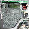 nuoozy Dog Car Seat Cover for Back Seat Compatible with