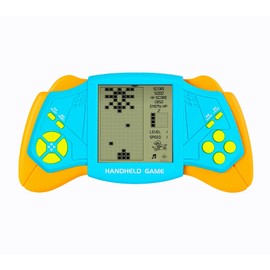 CZT Creative Tetris Game Console Wing Appearance 2574 1 Block/Brick Game Block Puzzle Game Portable Game Console Portable Handheld Computer Pocket Game Console for Kids Retro Video Games for Kids