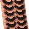 Lashes Fluffy False Eyelashes 18mm Eyelashes Natural Look Cat Eye