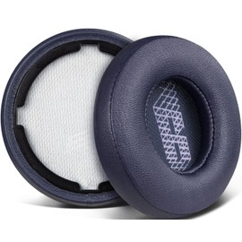 SOULWIT Ersatz Ohrpolster für JBL Live 400BT/Live 400 BT On-Ear Wireless-Kopfhörer, Ersatzpolster mit weicherem Proteinleder, Geräuschisolierung aus Schaumstoff