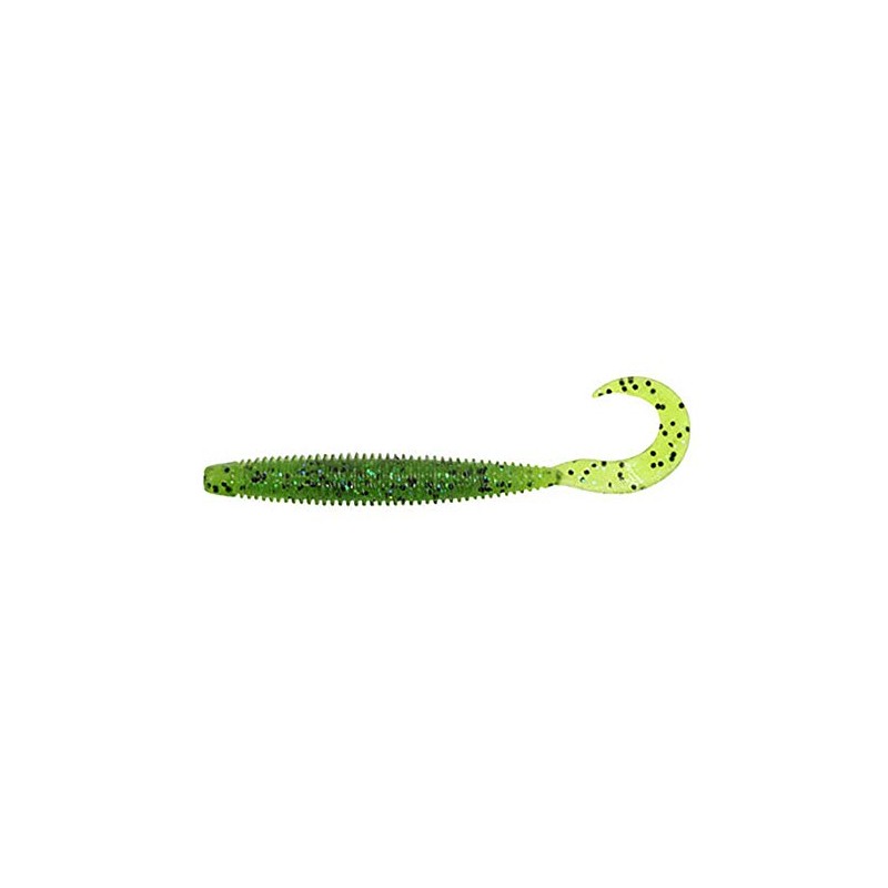 GEECRACK Worm Portio Curly 3" #286 Weed Special