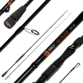 Zeck All Black 2.13 m 20 g – Spinning Rod for Light Spin Fishing for Perch and Trout, Fishing Rod for Bass Fishing, Jig Rod