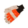 ALM ALMCH015 Manufacturing Chainsaw Safety Gloves ( LARGE ), Orange