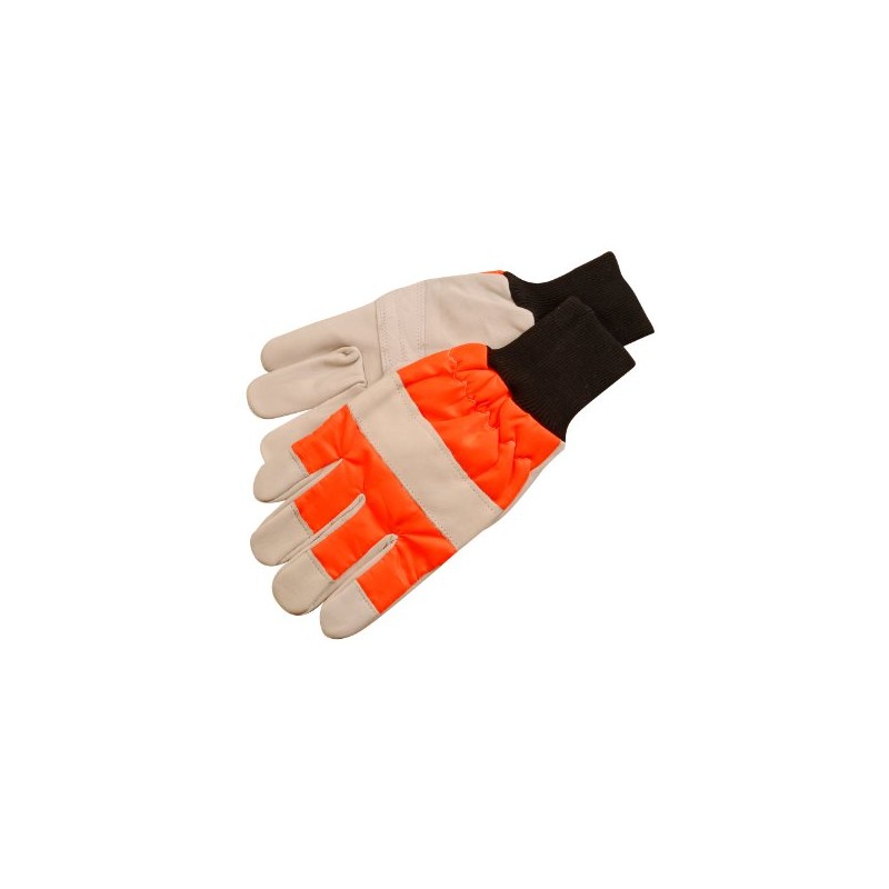 ALM ALMCH015 Manufacturing Chainsaw Safety Gloves ( LARGE ), Orange