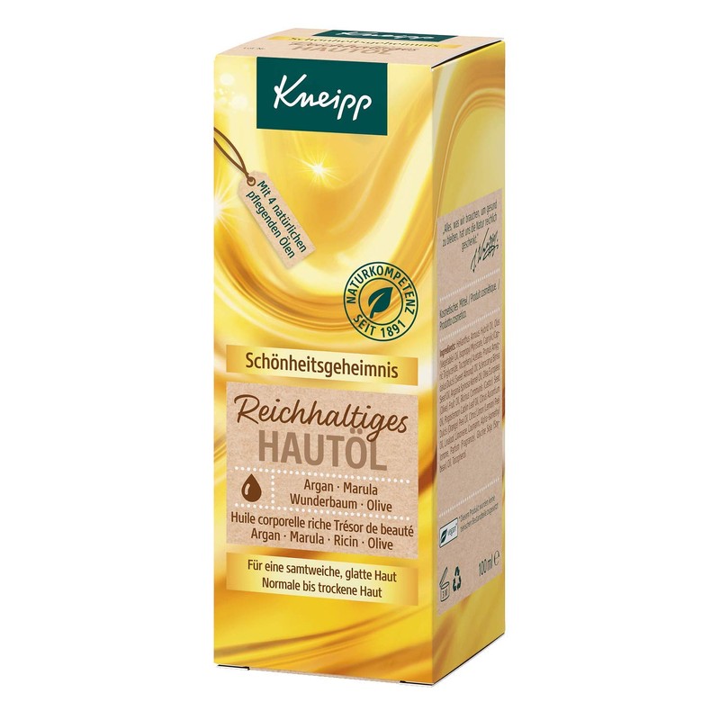 Kneipp Skin Oil Schönh Ice Secret 100 ml, Pack of 6 x