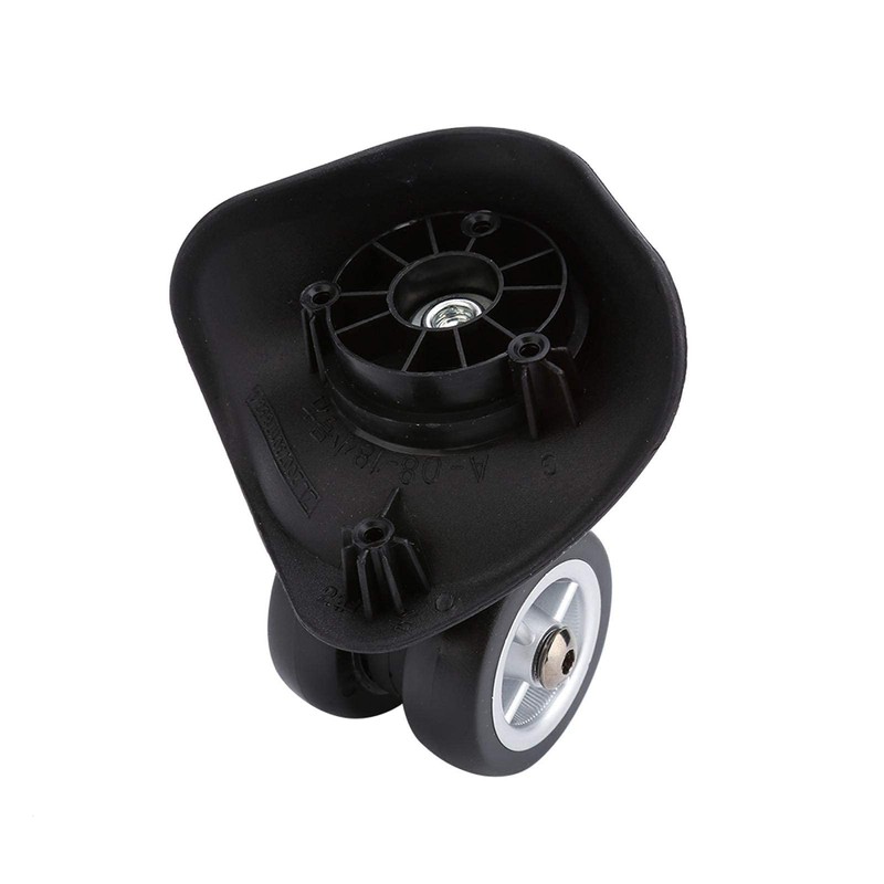 2PCS Suitcase Wheel Replacement, Wear-resistant Silent Carrier Double Bearing Flexible,