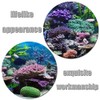 nafengldf Fish Tank Poster Coral Aquarium Background Underwater Poster Tank