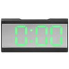 Alarm Clock LED Digital Display Mirror USB Charging Desktop Clock