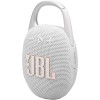 Universal JBL Clip 5 Portable Waterproof Bluetooth Speaker (White)