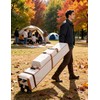 Roetelo Wheeled Canopy Tent Storage Bag for 10x10x48 Inch Pop