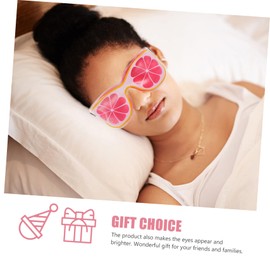 BIUDECO Ergonomic Eye Pads Cooling Gel Sleep Eye Masks for Children and Adults