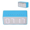 Alarm Clock Blue HD Mirror 2 in 1 Smart LED