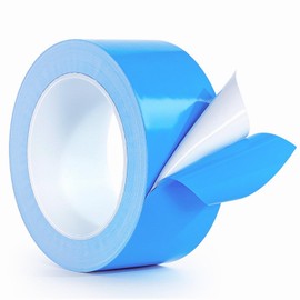 Double Sided Tape Heavy Duty 2 inch x 50FT Thermal Adhesive Tape Insulation/ High Temp Resistant Two Sides Super Sticky Fabric Tape for Mount Heatsink, DIY Crafts Make, Fixed Carpet, Woodworking Item