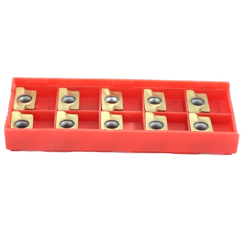 10Pcs Milling Inserts APMT1604 Cemented Carbide Yellow Coating Accessorie for