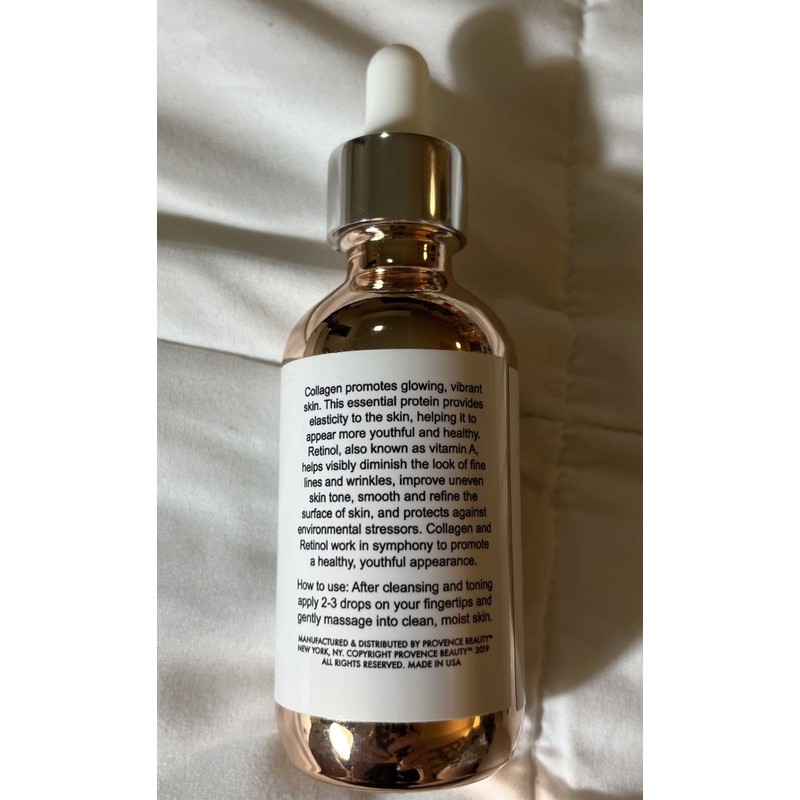 PROVENCE BEAUTY COLLAGEN + RETINOL NIGHT SERUM RESTORE + HYDRATE