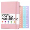 Unbranded Dotted Notebook A5 Bullet Dotted Journal Hardcover Dot Grid