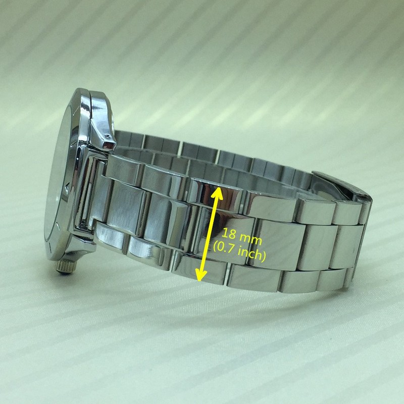 Tactile Braille Watch for Blind People or The Elderly Grey