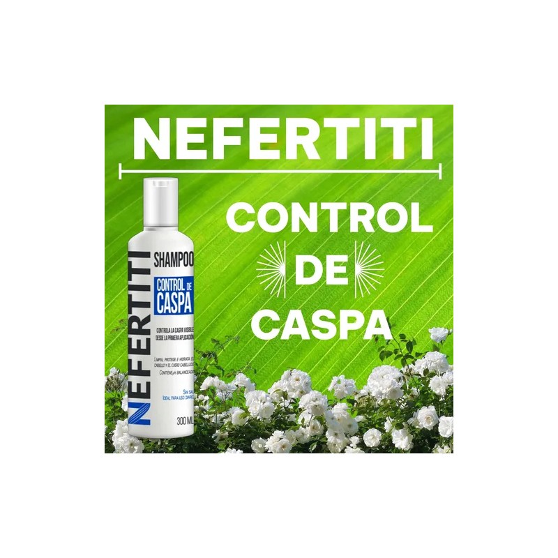 Nefertiti Shampoo Control De Caspa 300ml