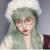 Eileen Semi-Long, Light Green Wig, Women’s Wig, Straight, Natural, Harajuku,