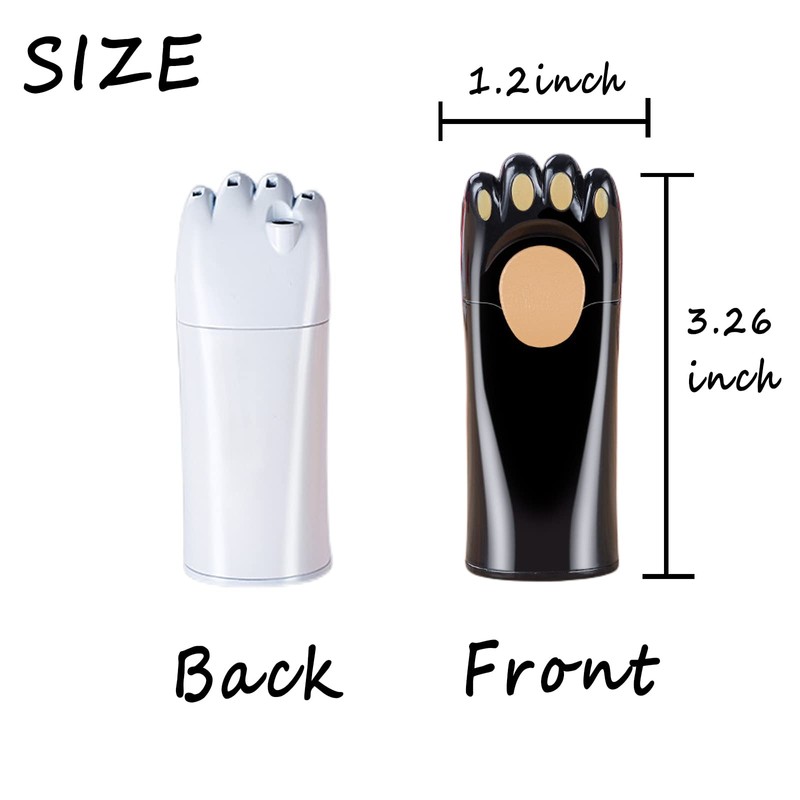 MYCHUS Windproof Lighter, Cool, Cute Cat Paw Design, Fillable, Adjustable,